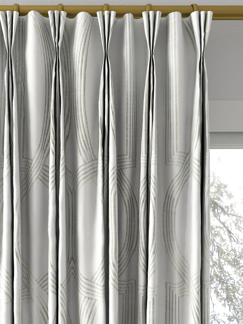 Prestigious Textiles Destiny Chalk curtains - British product