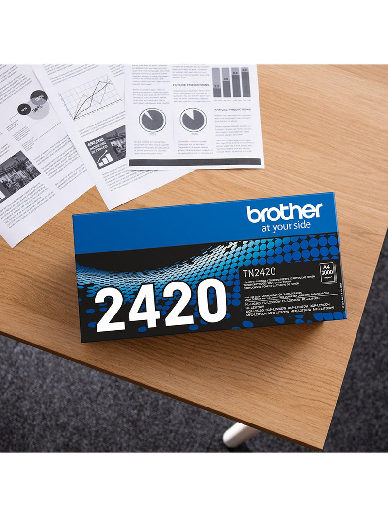 Brother TN-2420 toner cartridge 3000 pages - British product