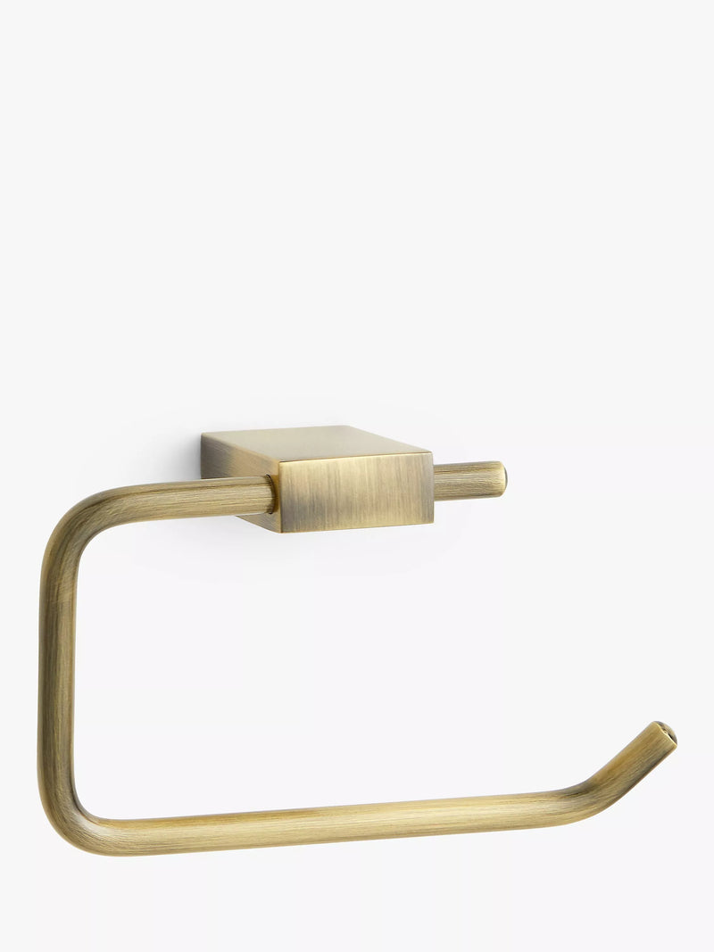 John Lewis Opus Swing Toilet Roll Holder - Black