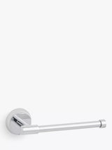 John Lewis Polished Silver Toilet Roll Holder in Zinc and Stainless Steel- Buy online at McGrocer