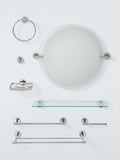 John Lewis Elegance towel ring silver, UK version