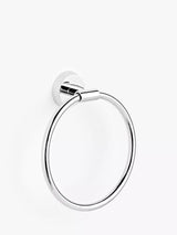 John Lewis John Lewis Elegance Towel Ring, Silver- Buy online at McGrocer