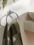 John Lewis Elegance towel ring silver, UK version