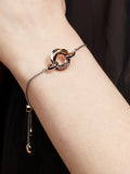 Kit Heath tri-colour trilogy chain bracelet, imported from the UK