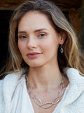 Kit Heath statement necklace in silver, imported from the UK