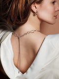 Kit Heath statement necklace in silver, imported from the UK