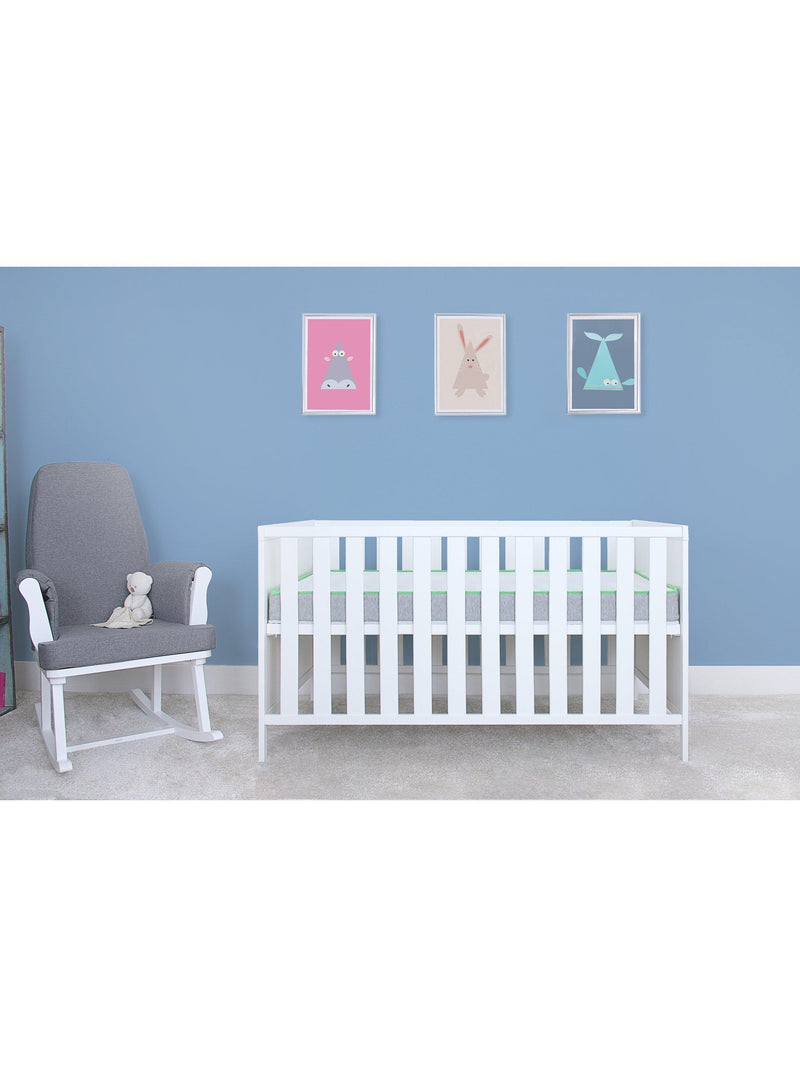 Kub Charm Eco Luxury cot mattress 120x60cm (British brand)