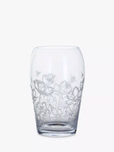 John Lewis Dartington Crystal Bloom Cosmos Wide Clear Glass Vase 25cm- Buy online at McGrocer