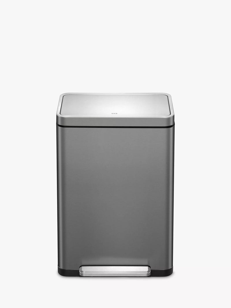 EKO pedal bin dark grey 45L - British product