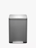 EKO pedal bin dark grey 45L - British product