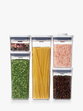 OXO POP square storage containers set of 5, UK version