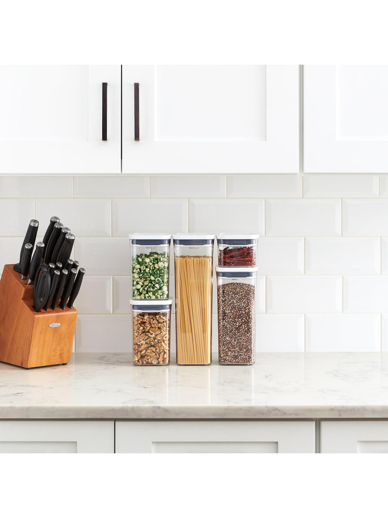 OXO POP square storage containers set of 5, UK version