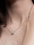 Dower & Hall Wild Rose pendant necklace 46cm - British product