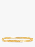 Dower & Hall gold hammered bangle, imported from the UK