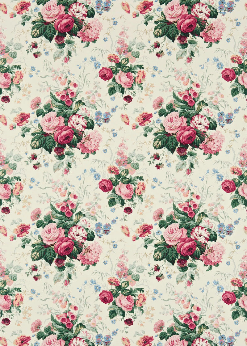 Sanderson Stapleton Park floral furnishing fabric (British brand)