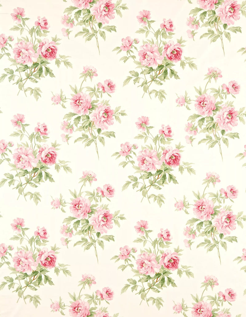 Sanderson Adele furnishing fabric with floral pattern - British product