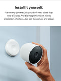 Google Nest Cam battery-powered security camera, imported from the UK