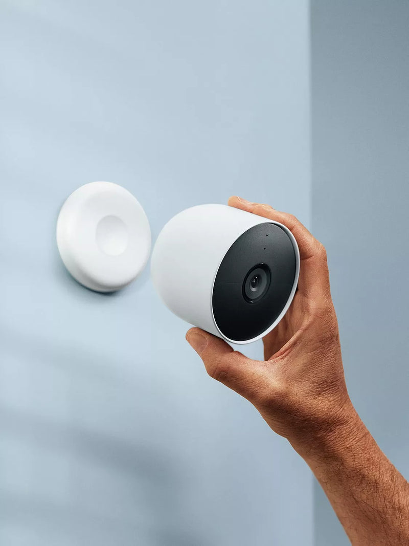 Google Nest Cam security camera 2-pack battery-powered - British product