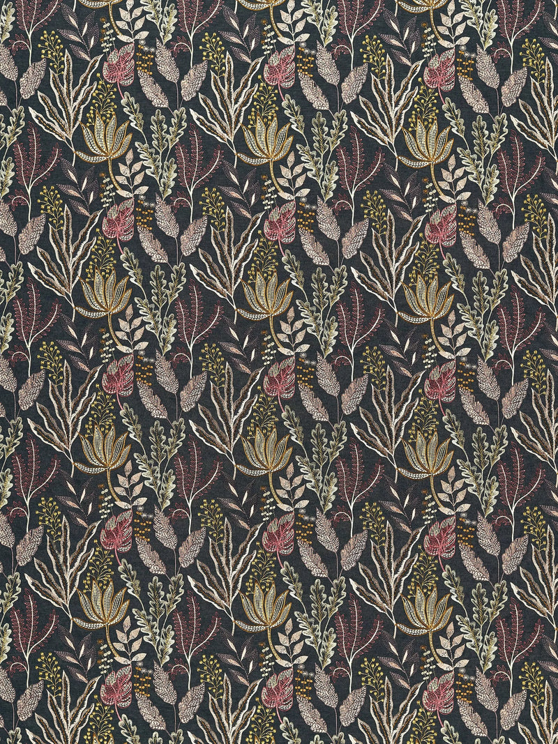 Harlequin Gorgonian floral pattern fabric, imported from the UK