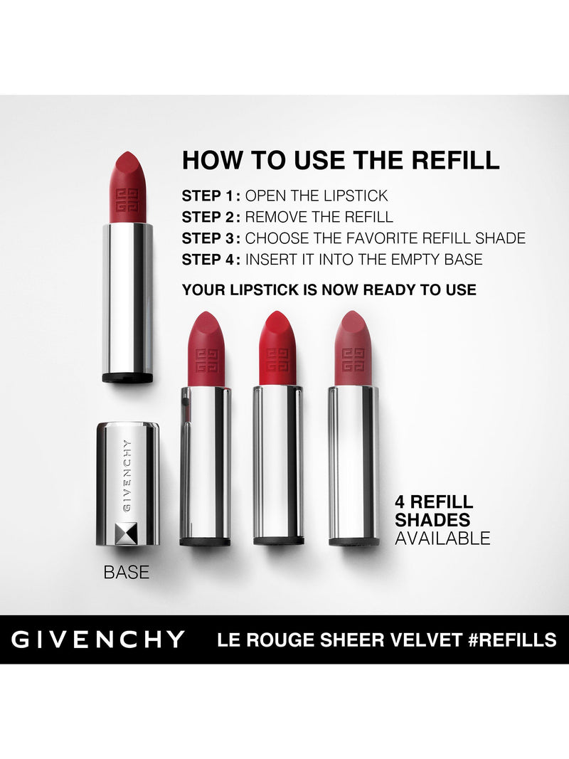 Givenchy Le Rouge lipstick refill, UK version