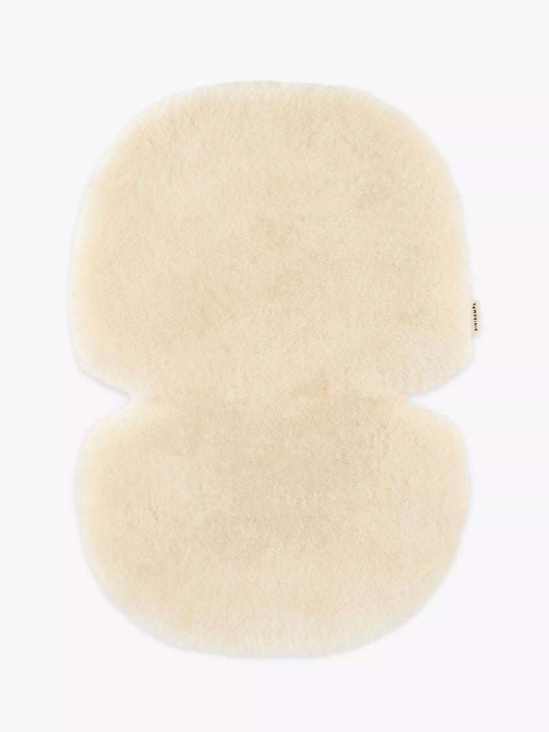 BINIBAMBA merino sheepskin newborn pram liner (British brand)