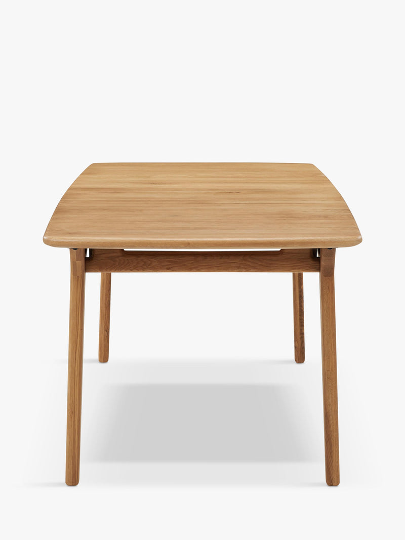 John Lewis X-Ray leather dining chair oak finish, UK version