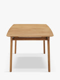 John Lewis X-Ray leather dining chair oak finish, UK version