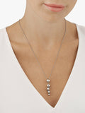 Georg Jensen abstract grape cluster sterling silver pendant with oxidised finish - British product