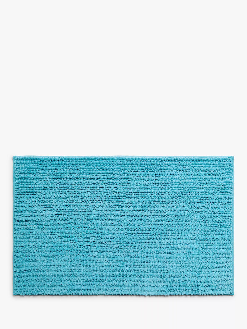 John Lewis Recycled Polyester Quick Dry Bobble Bath Mat 50x80cm