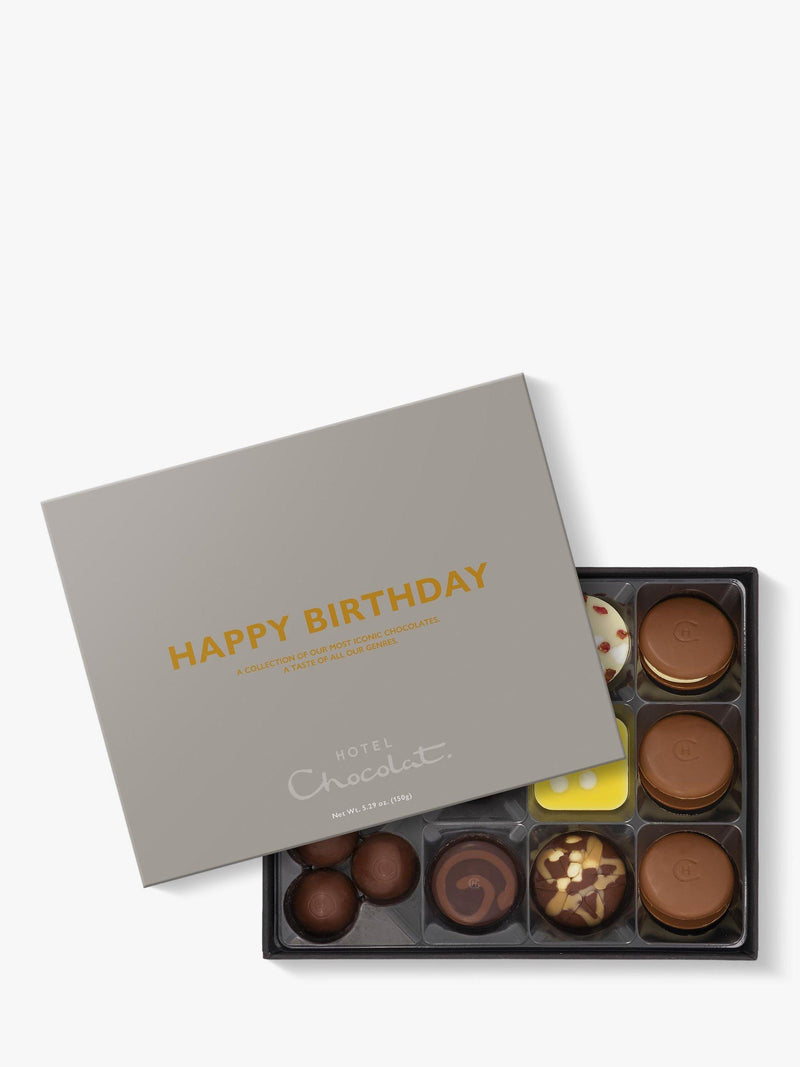 Hotel Chocolat Happy Birthday Signature Box 150g, UK version