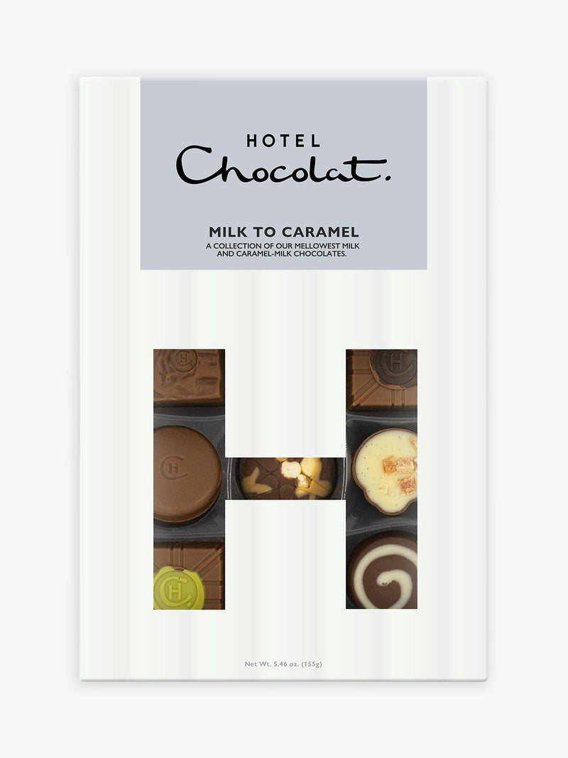 Hotel Chocolat Milk to Caramel H-Box chocolate box 155g, UK version