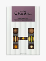 John Lewis Hotel Chocolat Tipsy Truffles H-Box Alcohol-Infused Chocolate Truffles 155g- Buy online at McGrocer