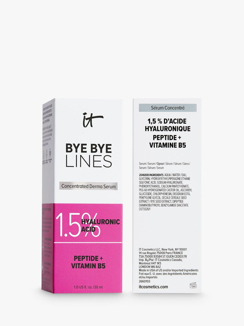 IT Cosmetics Bye Bye Lines Concentrated Derma Serum 30ml, UK version