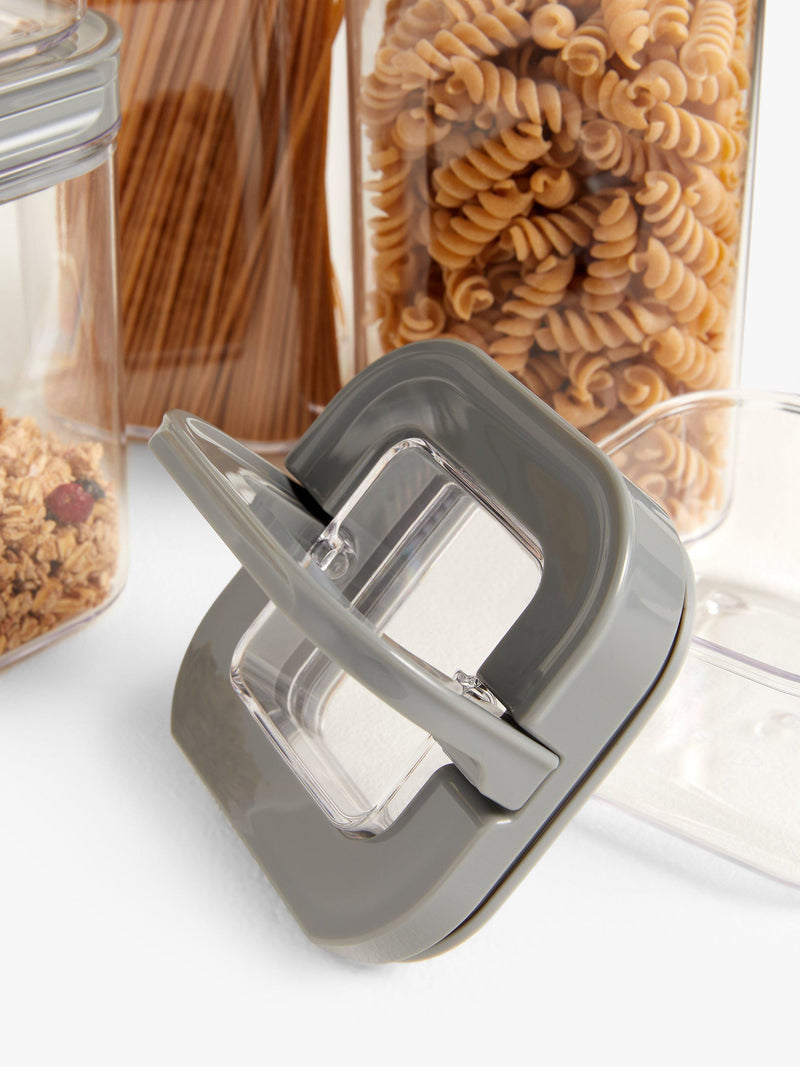 John Lewis Flip Lock Airtight Square Storage Containers Set of 5, UK version