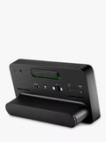 Braun digital alarm clock with LCD display and backlight, black - British product
