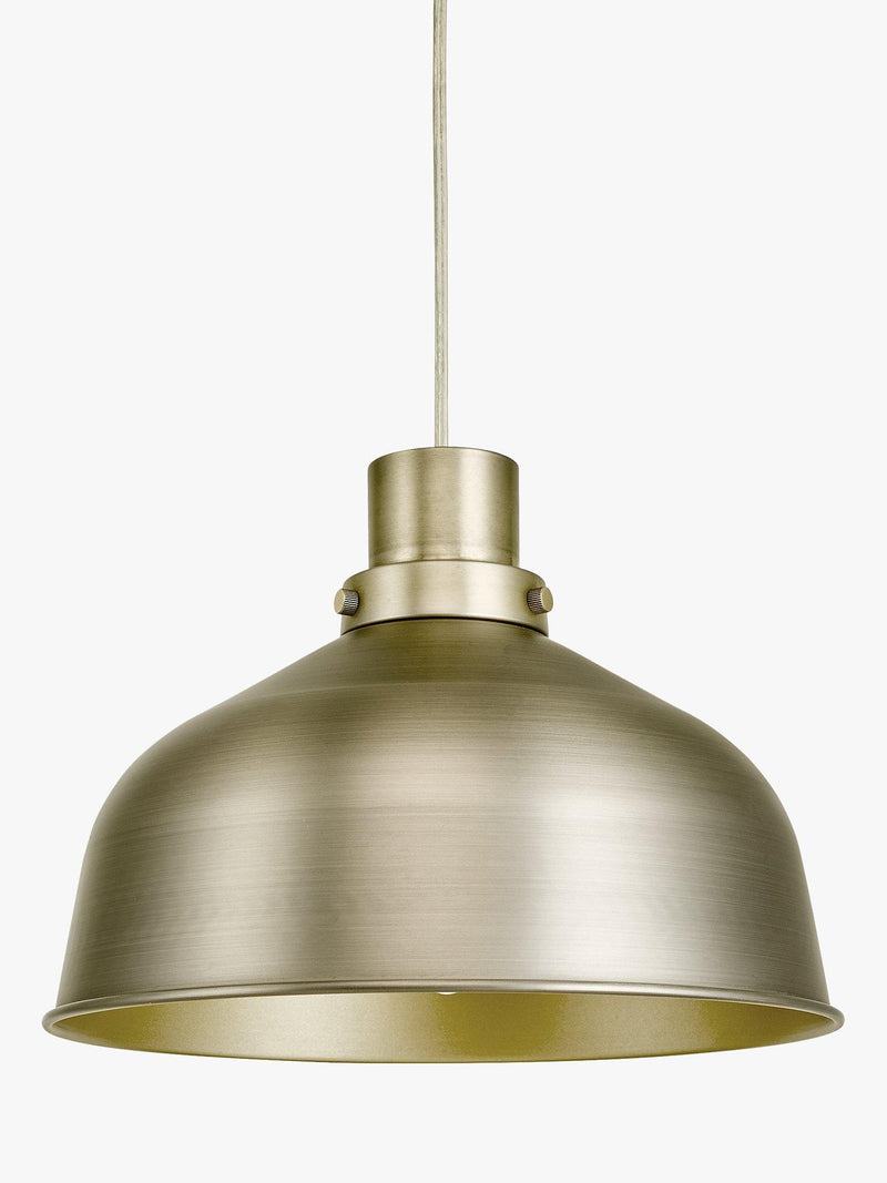 John Lewis dome ceiling shade antique finish - British product