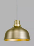 John Lewis dome ceiling shade antique finish - British product