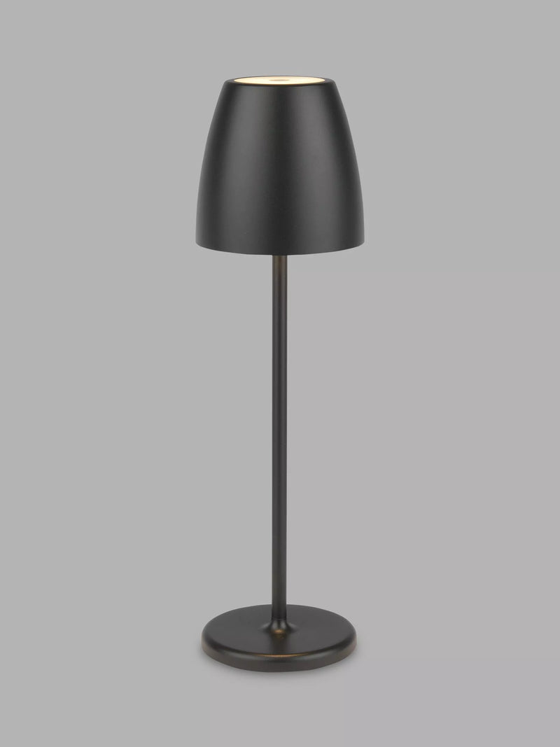 Där Munich LED rechargeable outdoor table lamp black (British brand)