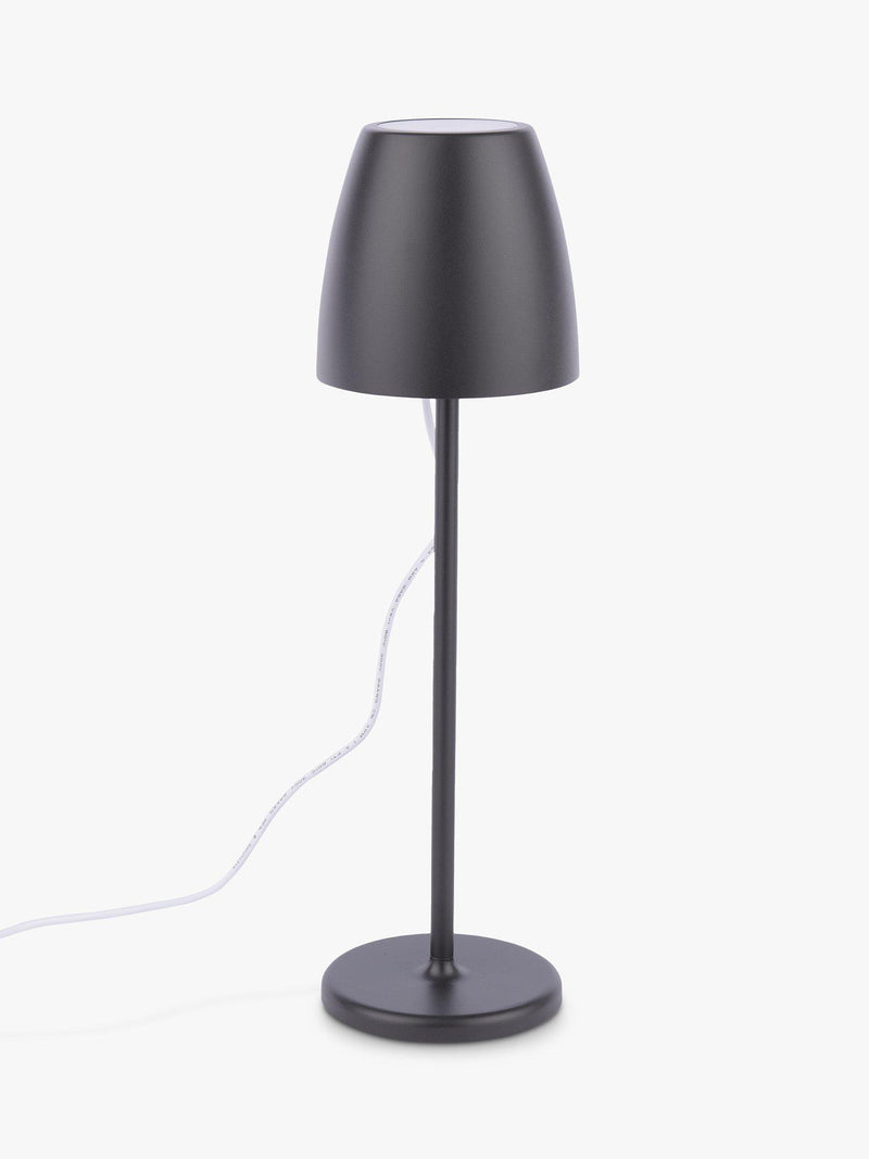 Där Munich LED rechargeable outdoor table lamp black (British brand)