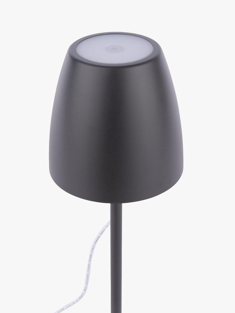Där Munich LED rechargeable outdoor table lamp black (British brand)