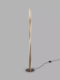 John Lewis Twist LED floor lamp brushed aluminium (British brand)
