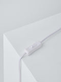 John Lewis Annie ceramic table lamp with fabric shade, imported from the UK