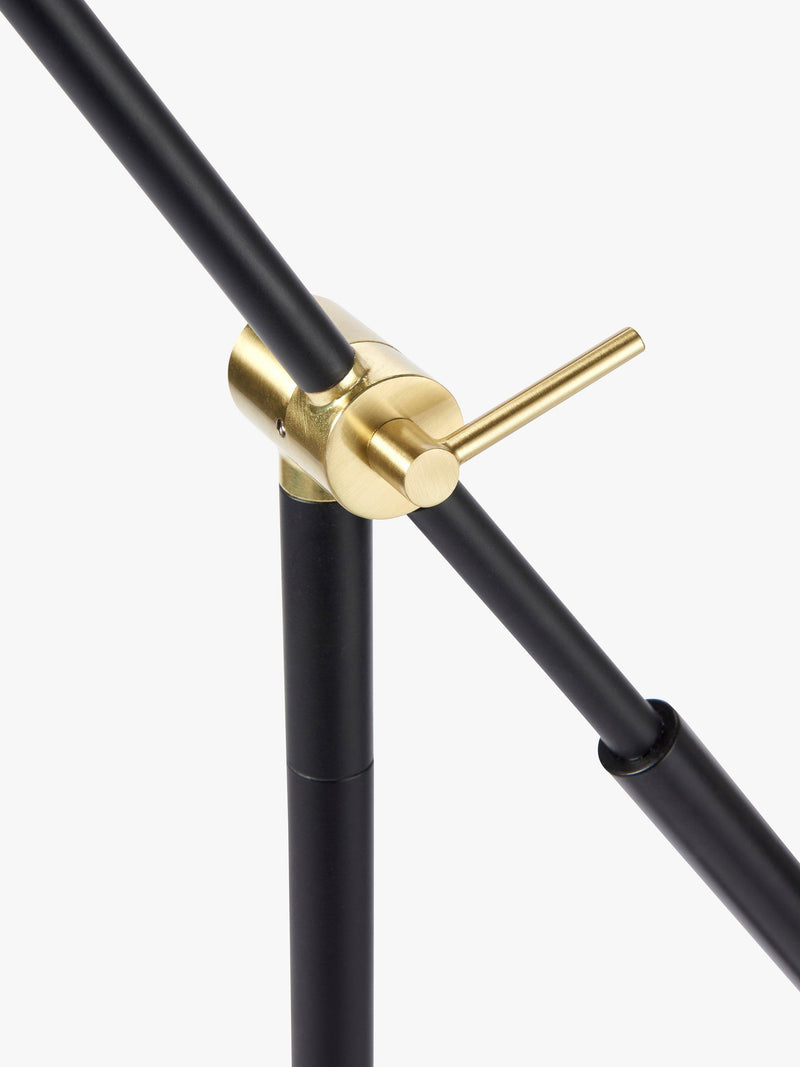 John Lewis Bureau Floor Lamp Matt Black - British product