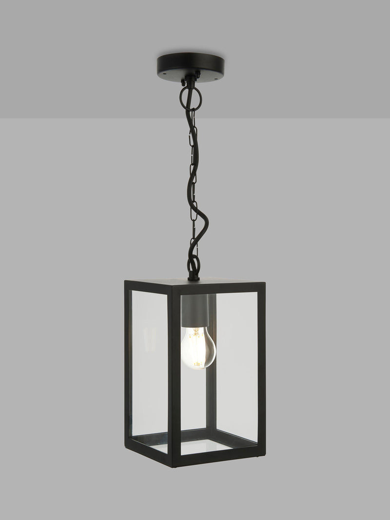 John Lewis Potter outdoor pendant light black, UK version