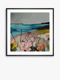 Louise Body floral framed print Blue/Multi 50 x 50cm, UK version