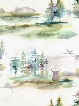 John Lewis Voyage Caledonian Forest Furnishing Fabric 136cm- Buy online at McGrocer