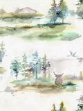 Voyage furnishing fabric Caledonian Forest - British product