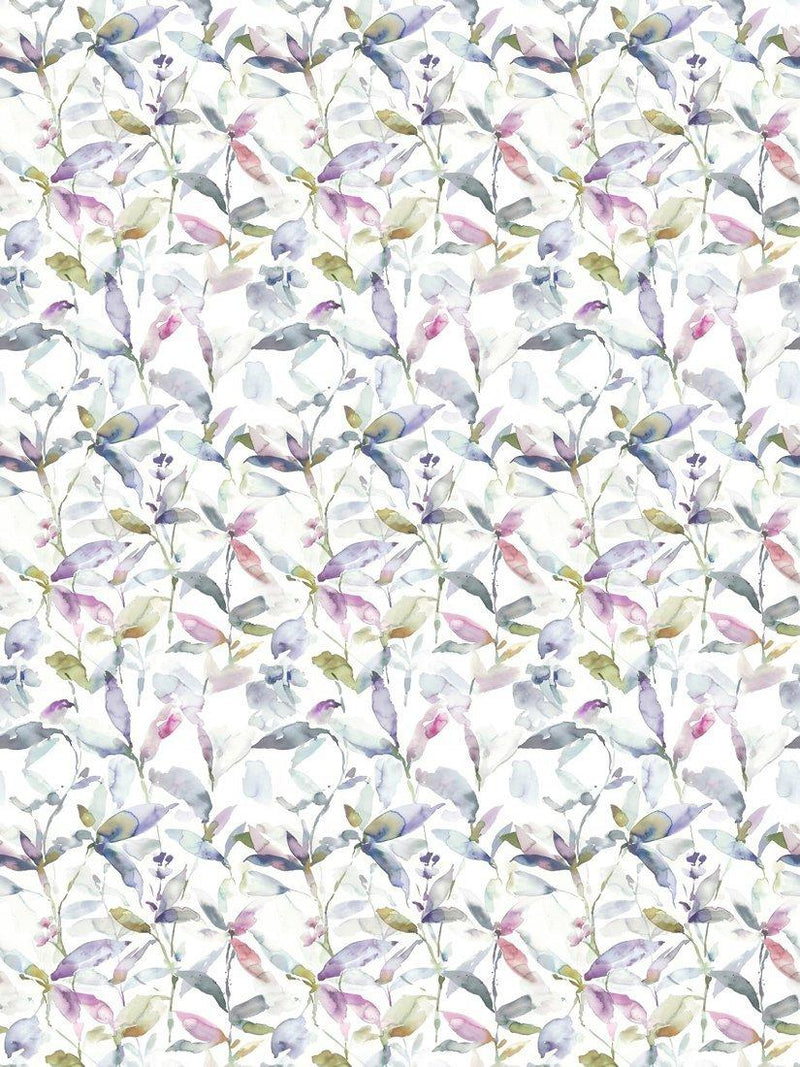 Voyage Naura furnishing fabric leaf print design, UK version