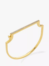 John Lewis Monica Vinader Signature Skinny Diamond Bangle- Buy online at McGrocer