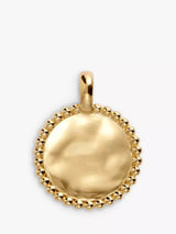 John Lewis Monica Vinader Deia Beaded Pendant Charm, Gold- Buy online at McGrocer